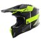 Airoh MX Helmet Aviator 3 AMS² Monarch matt grey black fluo yellow
