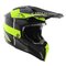 Airoh MX Helmet Aviator 3 AMS² Monarch matt grey black fluo yellow