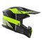 Airoh MX Helmet Aviator 3 AMS² Monarch matt grey black fluo yellow