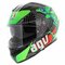 AGV K3 helmet Kameleon black red green