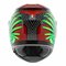 AGV K3 helmet Kameleon black red green