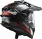 LS2 MX701 Explorer Carbon Frontier gloss titanium red - Size 3XL XXXL - Adventure helmet motorcycle