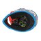 LS2 MX437 Fast EVO II mini Starmaw gloss black children MX motorcycle helmet