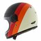 Origine Vega Vintage Full face motorcycle helmet - Primitive matt black red beige