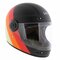 Origine Vega Vintage Full face motorcycle helmet - Primitive matt black red beige