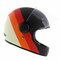 Origine Vega Vintage Full face motorcycle helmet - Primitive matt black red beige