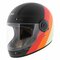 Origine Vega Vintage Full face motorcycle helmet - Primitive matt black red beige