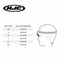 HJC F70 helmet gloss metal black