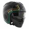 Shark X-Drak Trial Helm Hister gloss black green gold KGQ