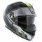 AGV K3 helmet Shade - Gloss Black Grey Fluo Yellow