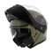 AGV Streetmodular Mono Pastello matt green black motorcycle helmet