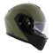 AGV Streetmodular Mono Pastello matt green black motorcycle helmet