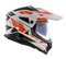 LS2 MX702 Pioneer II adventure helmet Namib gloss white orange