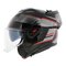 Shark Oxo Modular Helmet Sikter - Gloss Black Silver Red