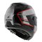 Shark Oxo Modular Helmet Sikter - Gloss Black Silver Red
