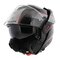 Shark Oxo Modular Helmet Sikter - Gloss Black Silver Red