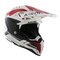 Airoh Helmet Aviator 3 AMS² Saber gloss red white black