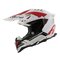 Airoh Helmet Aviator 3 AMS² Saber gloss red white black