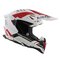 Airoh Helmet Aviator 3 AMS² Saber gloss red white black