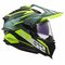 LS2 MX701 Explorer Spire green yellow - Adventure helmet motorcycle