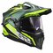 LS2 MX701 Explorer Spire green yellow - Adventure helmet motorcycle
