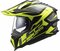 LS2 MX701 Explorer Alter matt black yellow - Adventure helmet motorcycle