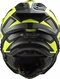 LS2 MX701 Explorer Alter matt black yellow - Adventure helmet motorcycle
