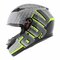 AGV K3 helmet Fortify grey black fluo yellow
