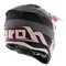 Airoh MX Helmet Aviator 3 AMS² Monarch matt grey white red