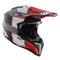 Airoh MX Helmet Aviator 3 AMS² Monarch matt grey white red