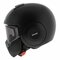 Shark Street Drak matt black anthracite - Special Edition free Neon Green Mask