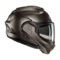 HJC F100 Modular Helmet Semi Flat Titanium