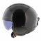 LS2 OF599 Spitfire II solid jeans gloss titanium - Open Face helmet motorcycle scooter