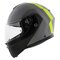 AGV Streetmodular Resia matt grey silver red motorcycle helmet