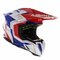 Airoh Twist 3.0 MX Helmet Dizzy gloss white red blue