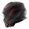 Vito Jet Bruzano helmet matt black red