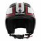 Shark X-Drak 2 Trial Helmet Thrust-R gloss black white red KWR