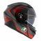AGV K3 helmet Striga black red