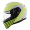 AGV Streetmodular Iseo matt white black yellow fluo motorcycle helmet