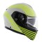 AGV Streetmodular Iseo matt white black yellow fluo motorcycle helmet