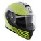 AGV Streetmodular Iseo matt white black yellow fluo motorcycle helmet