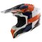 Airoh MX Helmet Aviator 3 AMS² Monarch gloss blue white orange