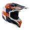 Airoh MX Helmet Aviator 3 AMS² Monarch gloss blue white orange