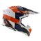 Airoh MX Helmet Aviator 3 AMS² Monarch gloss blue white orange