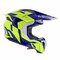 Airoh Twist 3.0 MX Helmet Dizzy gloss white yellow blue