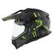 LS2 MX702 Pioneer II adventure helmet Crazy matt grey black yellow