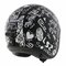 LS2 OF599 Spitfire II Tribal matt black white - Open Face helmet motorcycle scooter