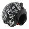 LS2 OF599 Spitfire II Tribal matt black white - Open Face helmet motorcycle scooter