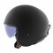 LS2 OF599 Spitfire II single mono matt black - Open Face helmet motorcycle scooter