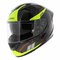 Axxis Racer GP SV Full Face Helmet Carbon Spike A3 - Gloss Black Fluo Yellow